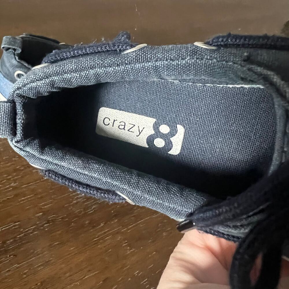 Crazy 8 Boys Blue Slip On‎ Boat Shoes- Size 12 - Picture 9 of 9
